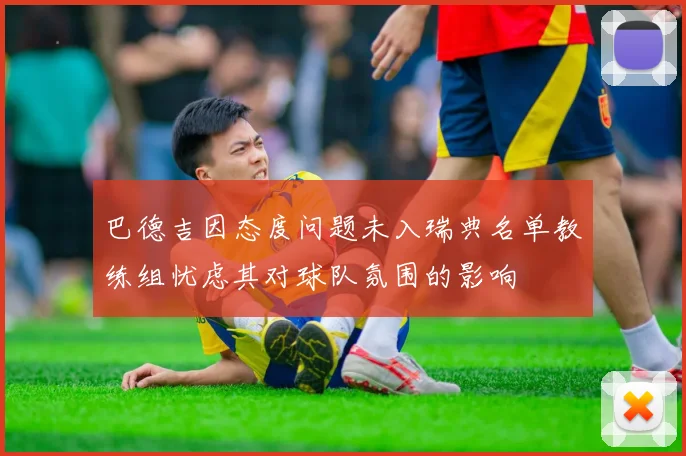 巴德吉因态度问题未入瑞典名单教练组忧虑其对球队氛围的影响